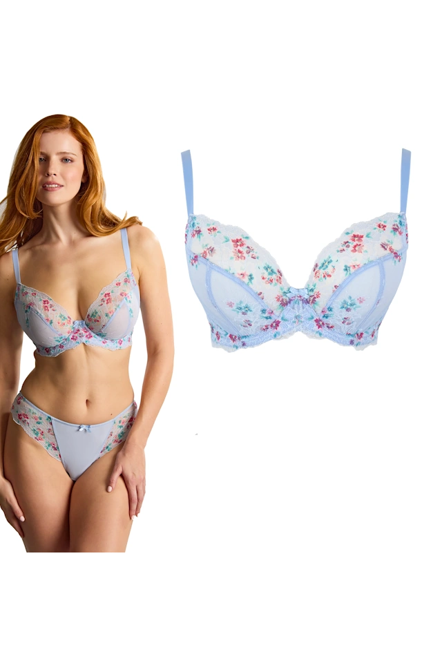 Panache Ana cornflower biustonosz soft plunge
