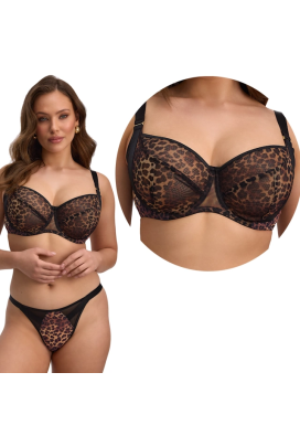 Ewa Bien Pryma leopard B161 biustonosz soft
