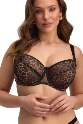 Ewa Bien Pryma leopard B161 biustonosz soft