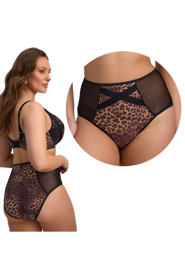 Ewa Bien Pryma leopard C125 figi wysokie