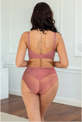 KrisLine Lisa powderpink half-cup biustonosz soft