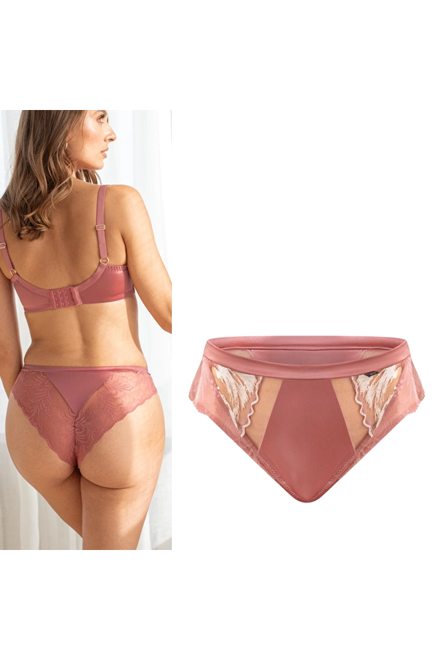 KrisLine Lisa powderpink stringo-szorty