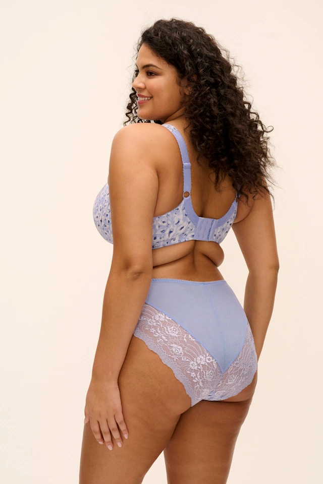 Elomi Morgan blue leopard soft biustonosz full cup soft