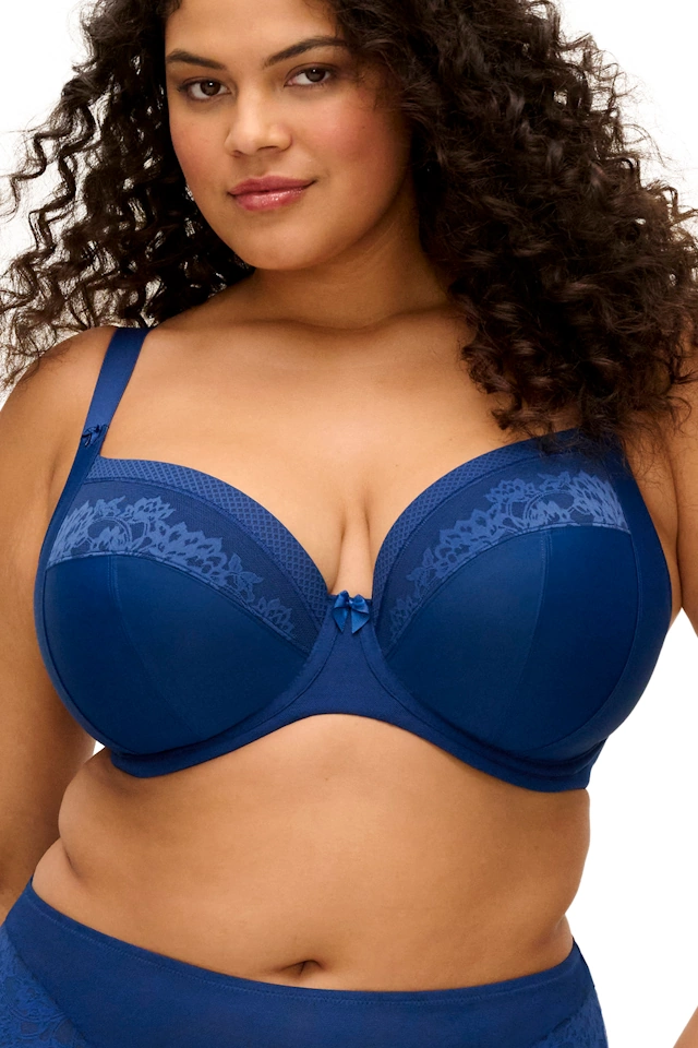 Elomi Nerina french navy biustonosz soft plunge