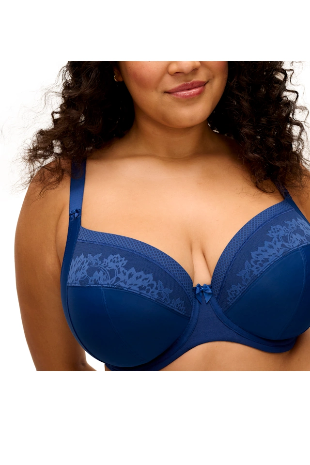 Elomi Nerina french navy biustonosz soft plunge