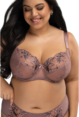 Nessa Adel pastel pink biustonosz soft