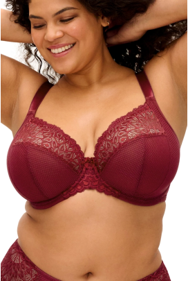 Elomi Tiernie tibetan red biustonosz soft