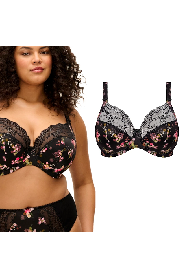 Elomi Lucie fleur plunge biustonosz soft