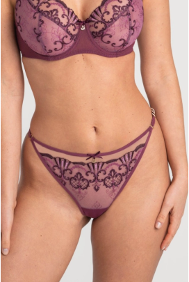 Samanta Perla wrzosowy C300 stringi