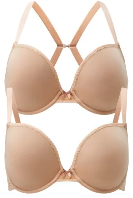 Cleo by Panache Koko biustonosz plunge caramel