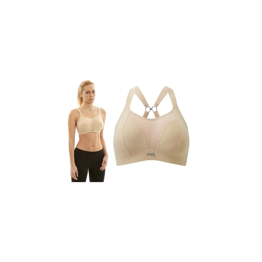 Panache Sport latte biustonosz bez fiszbin