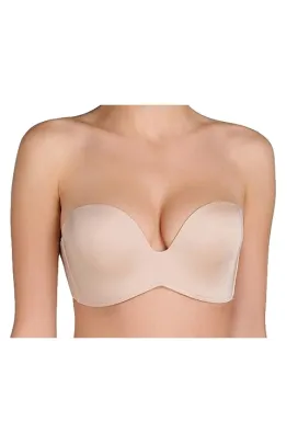 Wonderbra Perfect Body Ultimate strapless biustonosz beż